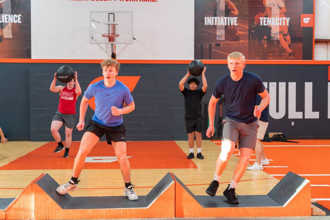 Elite Grit athletes training