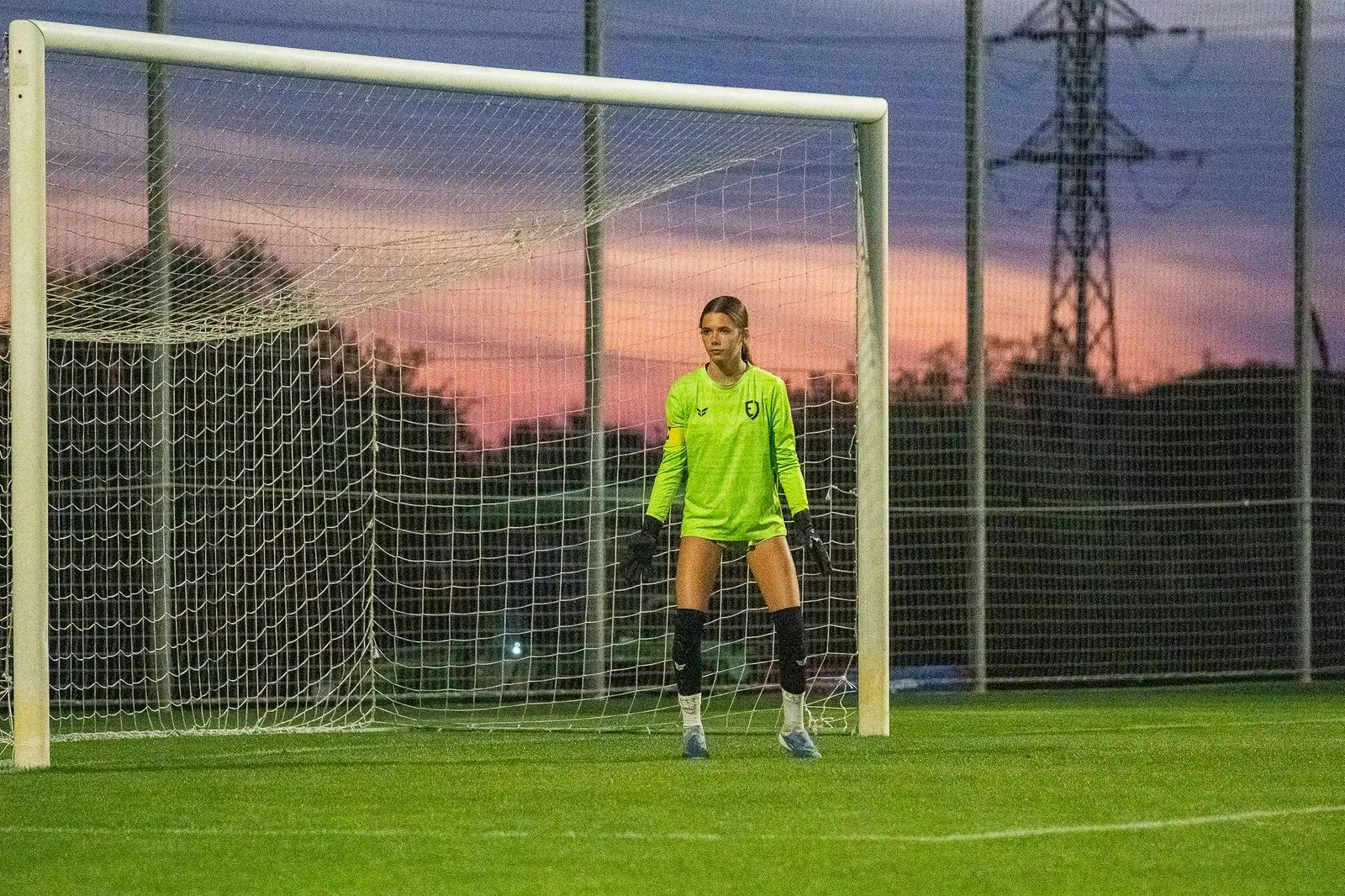 Keeper at sunset