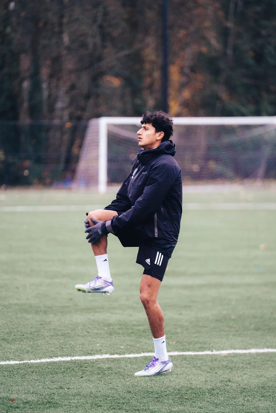 Player working through a training block